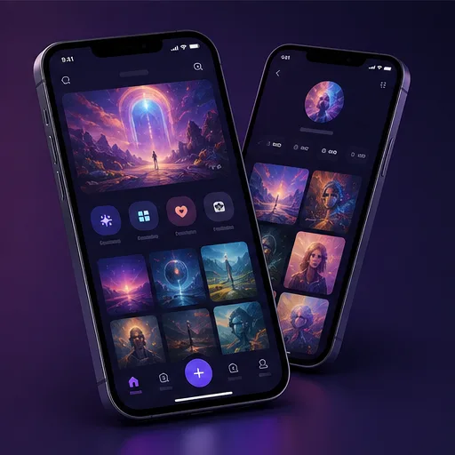 Mobile App UI Concept